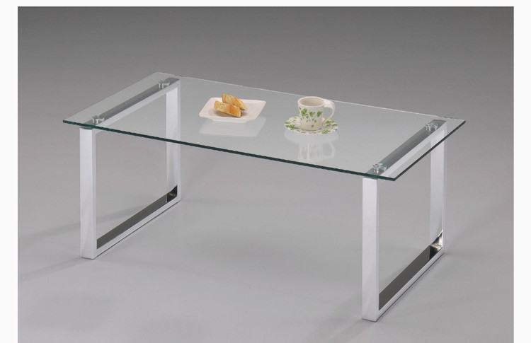 میز جلو مبلی استیل 304باشیشه سکوریت